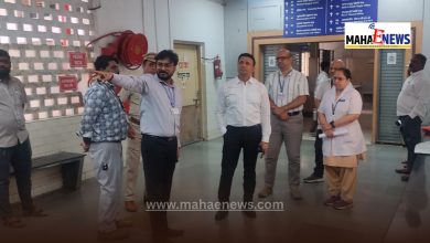 PCMC Commissioner Dr Vijay Suryawanshi Conducts Surprise Visit to YCM Hospital