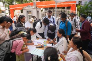 MLA Shankar Jagtap Employment Fair Connects 15,478 Youth With Jobs