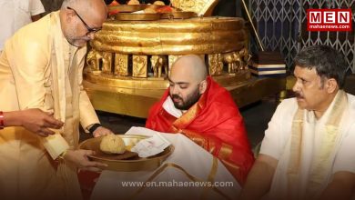Anant Ambani Offers Hair at Tirumala, Donates EV Buses