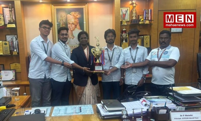 DYPCOE Badminton Team Clinches Gold Medal for Second Consecutive Year